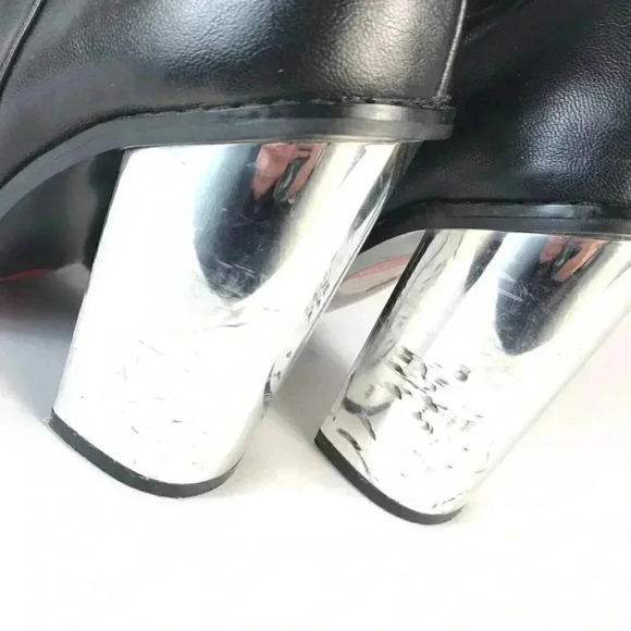 material girls  booties chunky heels - Picture 10 of 10